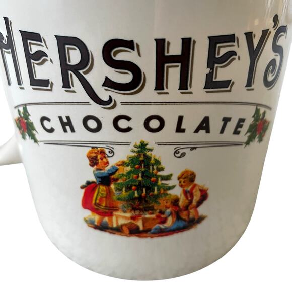 VTG HERSHEY'S Chocolate Oversized CHRISTMAS Jumbo Coffee Hot Chocolate MUG 18oz - Picture 3 of 15